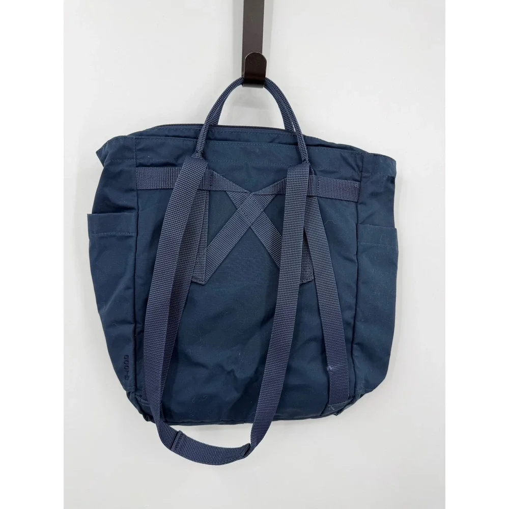 Fjallraven Kanken Totepack Women OS Navy Blue Convertible Backpack Tote 23710